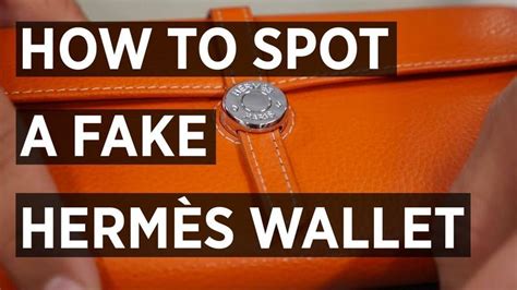 how to spot real from fake hermes wallets|where to find hermes wallet.